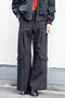 【Licht Bestreben】"3 LAYER SHIN FLAP BAGGY TROUSERS"