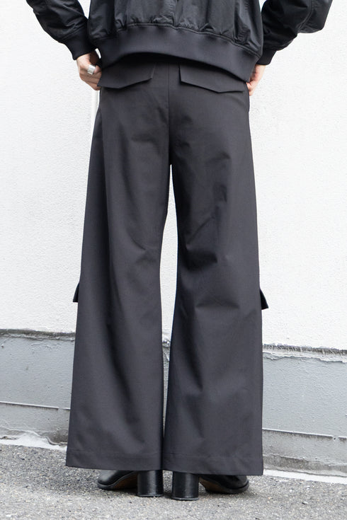 【Licht Bestreben】"3 LAYER SHIN FLAP BAGGY TROUSERS"