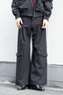 【Licht Bestreben】"3 LAYER SHIN FLAP BAGGY TROUSERS"