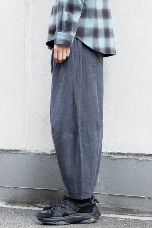 【YUTA MATSUOKA】"PIGMENT WASHER CIRCLE PANTS"