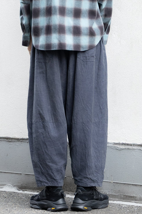 【YUTA MATSUOKA】"PIGMENT WASHER CIRCLE PANTS"