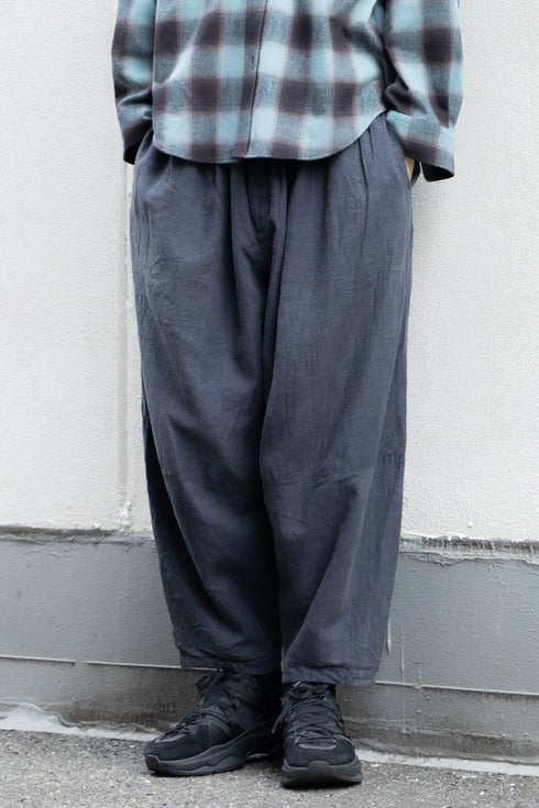 【YUTA MATSUOKA】"PIGMENT WASHER CIRCLE PANTS"