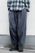 【YUTA MATSUOKA】"PIGMENT WASHER CIRCLE PANTS"