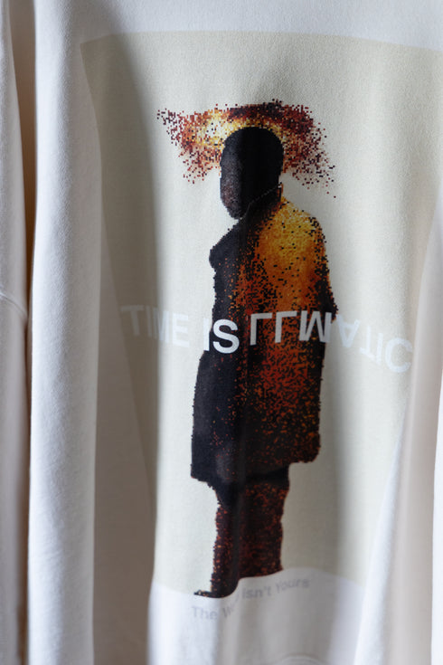 【TAUPE】"TIME IS ILLMATIC SWEAT SHIRT"