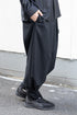 【ETHOSENS】"Super120's wool flannel squeeze slacks"