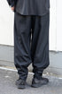 【ETHOSENS】"Super120's wool flannel squeeze slacks"