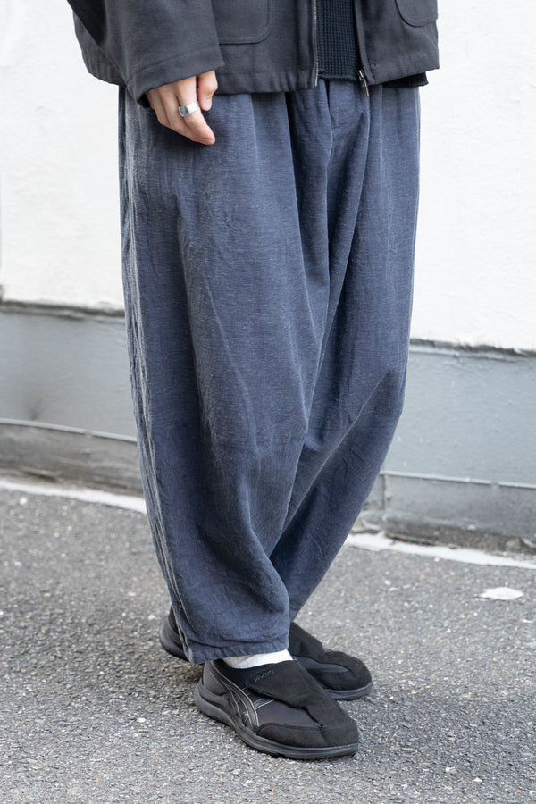 【YUTA MATSUOKA】"PIGMENT WASHER CIRCLE PANTS"