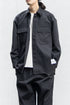 【SHEIK YERBOUTI】"OVER-FIT COTTON DUCK MILITARY SHIRT"