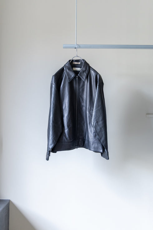 【tangenet】"Wagyu Leather Blouson"