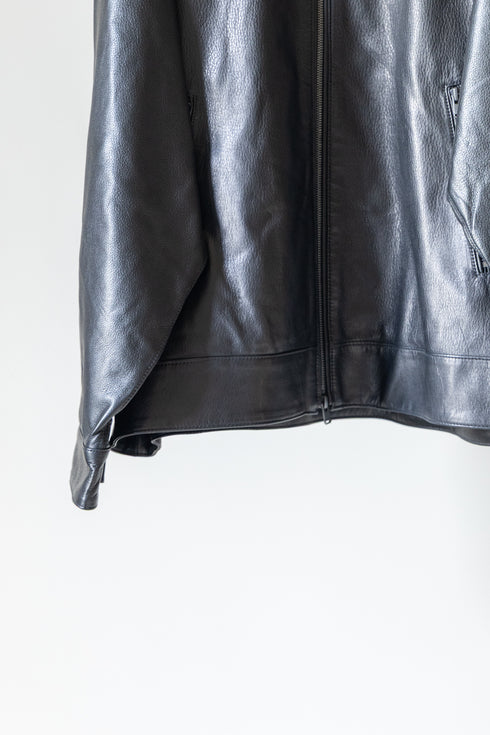 【tangenet】"Wagyu Leather Blouson"