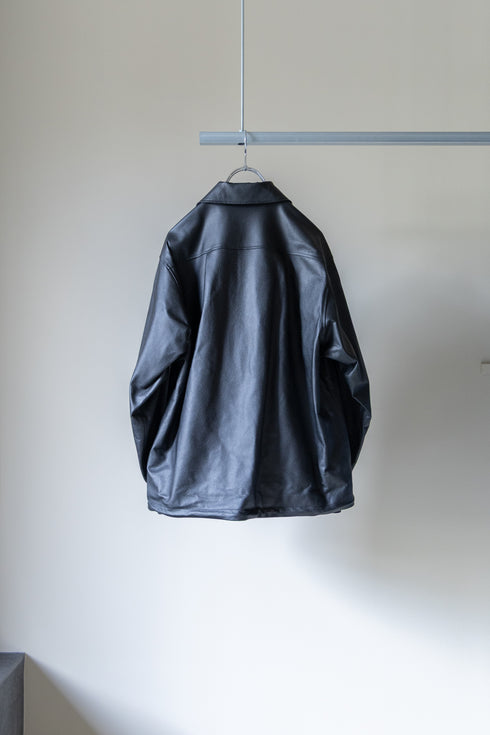 【tangenet】"Wagyu Leather Jacket"