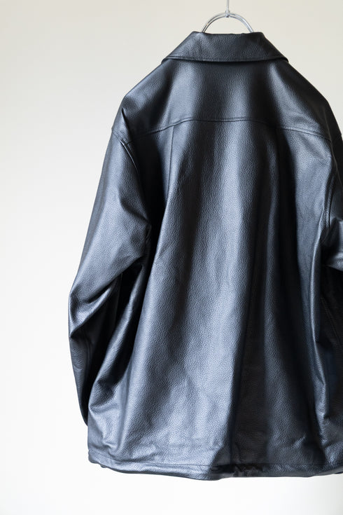 【tangenet】"Wagyu Leather Jacket"