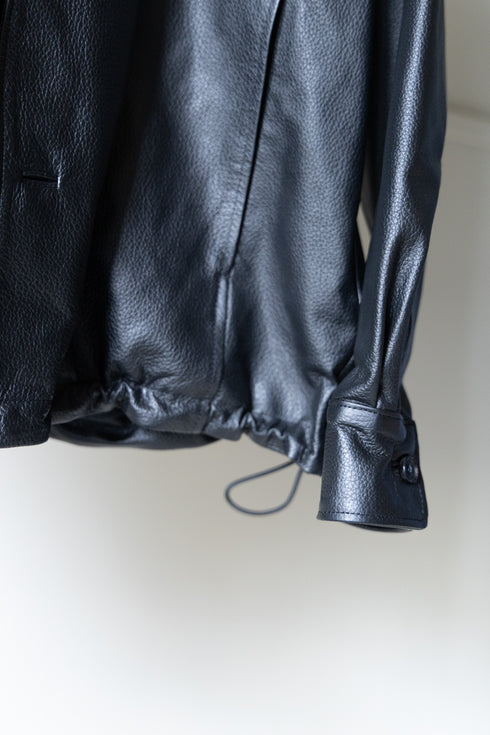 【tangenet】"Wagyu Leather Jacket"