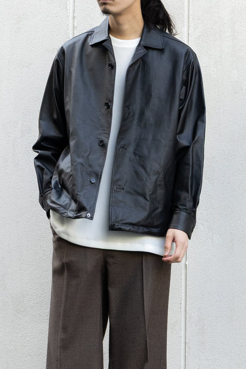 【tangenet】"Wagyu Leather Jacket"