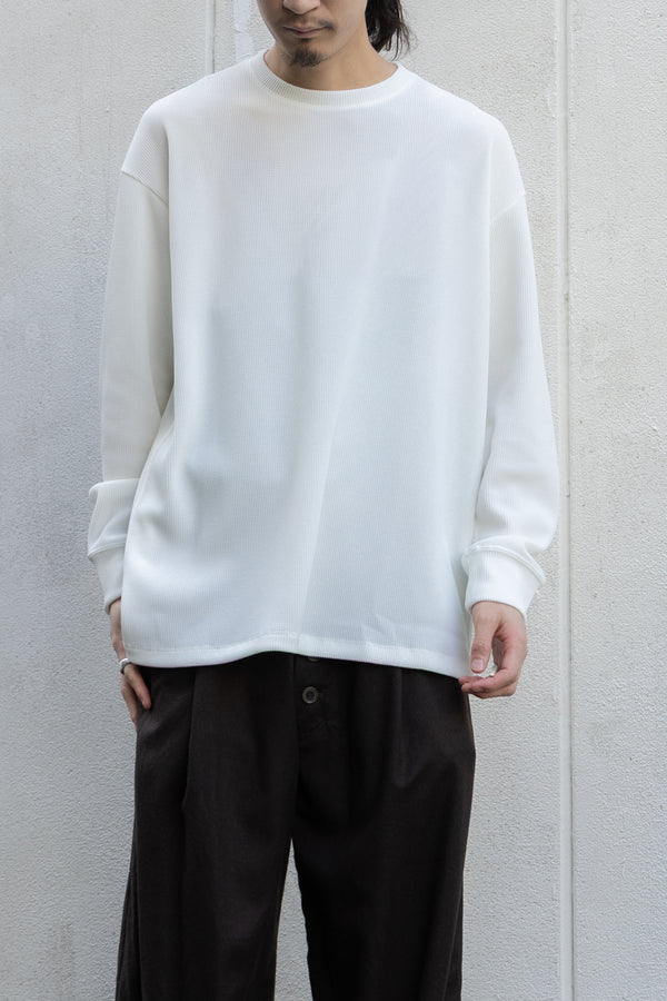 【tangenet】"Clean Thermal Jersey L/S Tee"