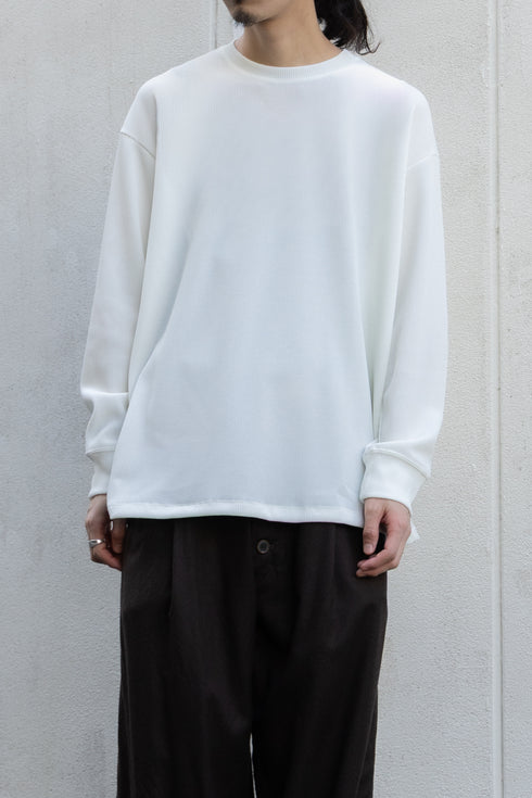 【tangenet】"Clean Thermal Jersey L/S Tee"