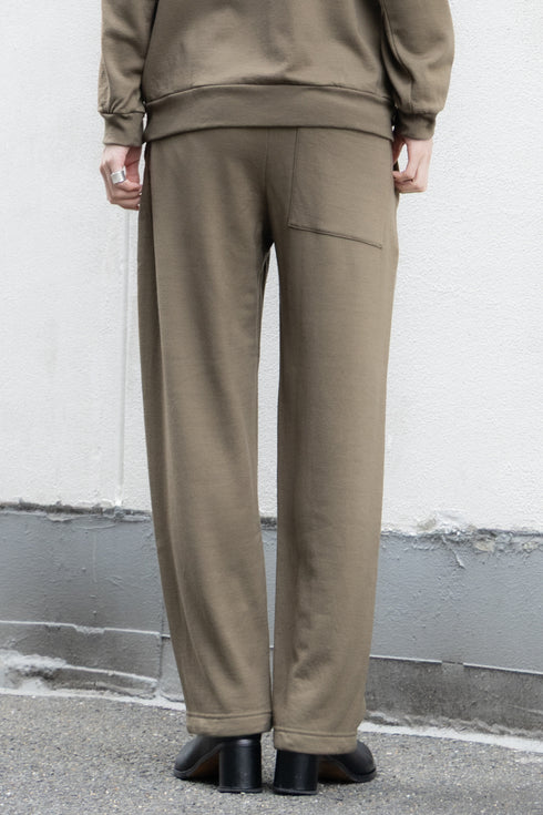 【SHEIK YERBOUTI】"WOOL FREECE EASY TROUSERS"
