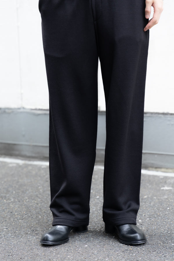 【SHEIK YERBOUTI】"WOOL FREECE EASY TROUSERS"