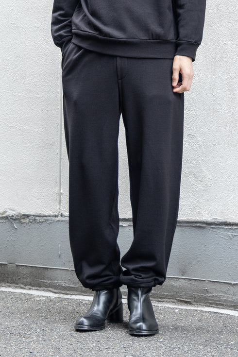 【SHEIK YERBOUTI】"WOOL FREECE EASY TROUSERS"