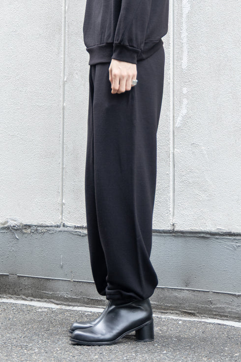 【SHEIK YERBOUTI】"WOOL FREECE EASY TROUSERS"