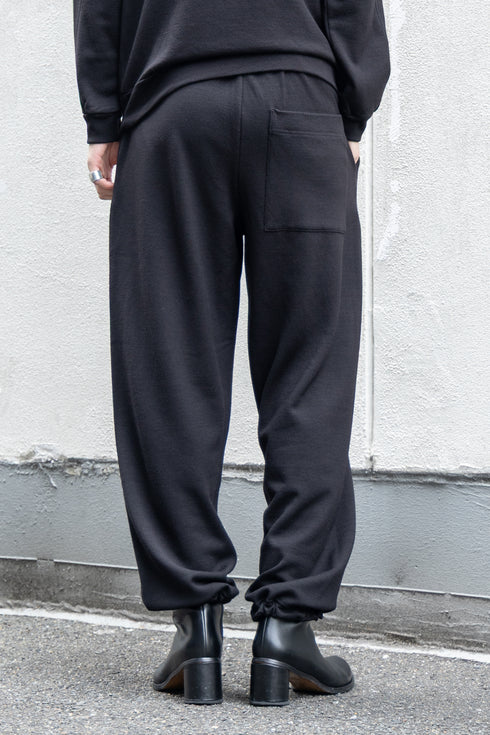 【SHEIK YERBOUTI】"WOOL FREECE EASY TROUSERS"