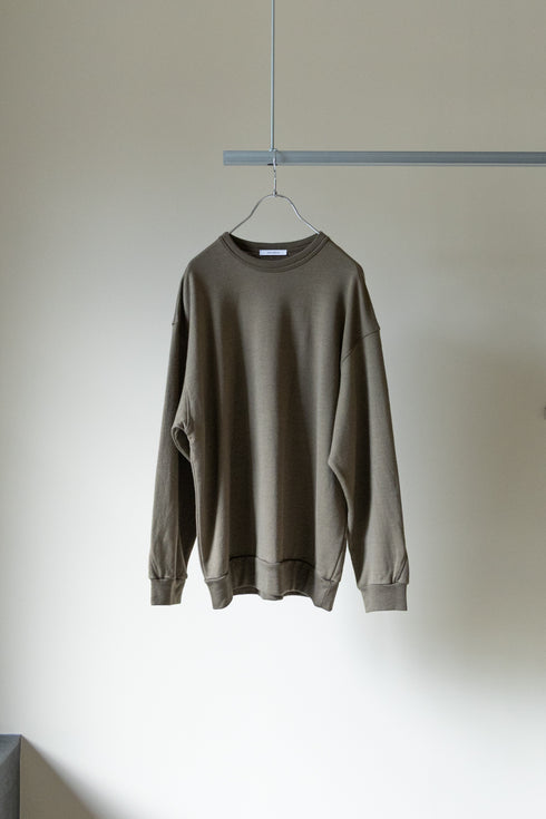 【SHEIK YERBOUTI】"WOOL FREECE CREW NECK SWEAT"