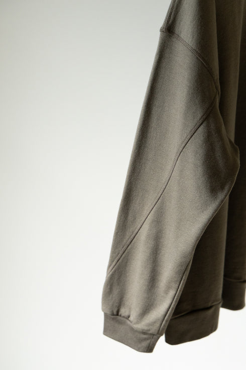 【SHEIK YERBOUTI】"WOOL FREECE CREW NECK SWEAT"