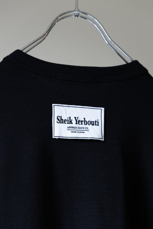 【SHEIK YERBOUTI】"WOOL FREECE CREW NECK SWEAT"