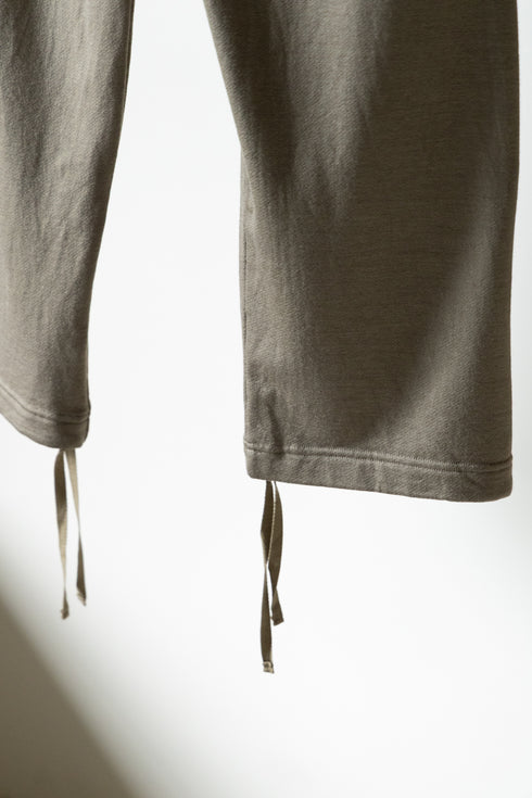 【SHEIK YERBOUTI】"WOOL FREECE EASY TROUSERS"