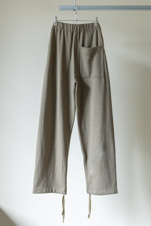 【SHEIK YERBOUTI】"WOOL FREECE EASY TROUSERS"