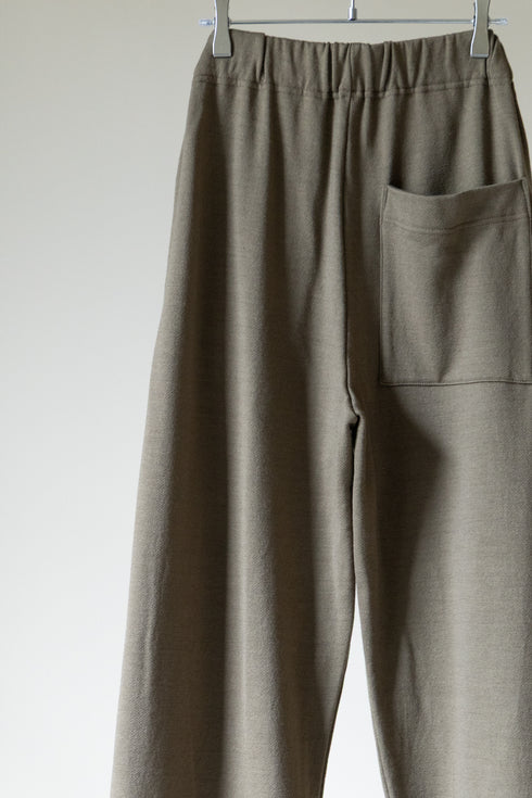 【SHEIK YERBOUTI】"WOOL FREECE EASY TROUSERS"