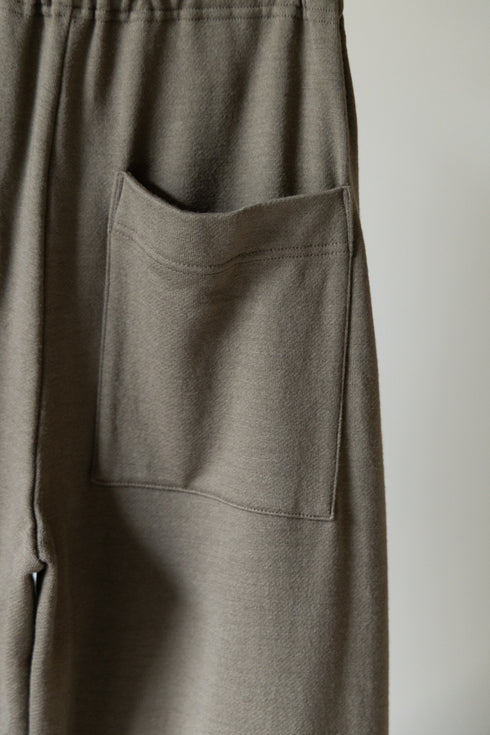 【SHEIK YERBOUTI】"WOOL FREECE EASY TROUSERS"