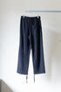 【SHEIK YERBOUTI】"WOOL FREECE EASY TROUSERS"