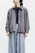 【CURLY&Co.】"KNIT SUEDE ZIP-UP BLOUSON"
