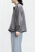 【CURLY&Co.】"KNIT SUEDE ZIP-UP BLOUSON"