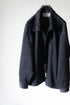 【CURLY&Co.】"KNIT SUEDE ZIP-UP BLOUSON"