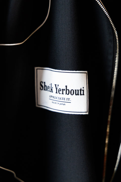 【SHEIK YERBOUTI】"WOOL REVERSIBLE TRACK JACKET"