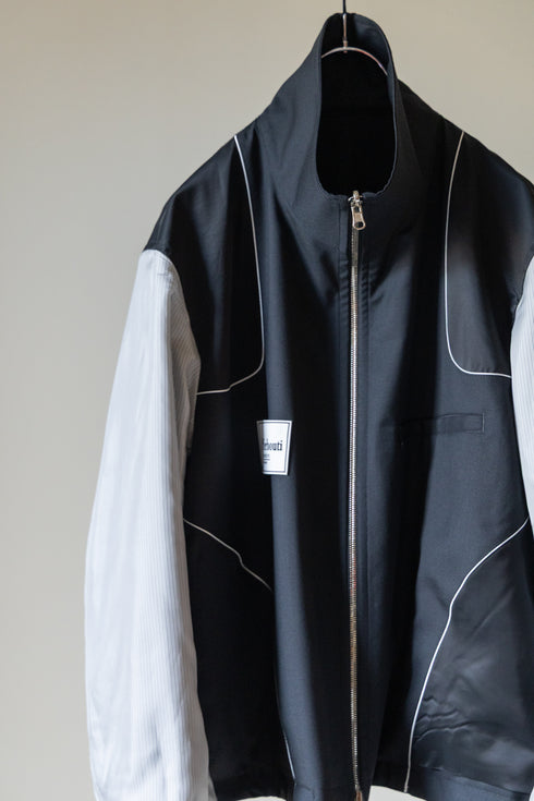 【SHEIK YERBOUTI】"WOOL REVERSIBLE TRACK JACKET"