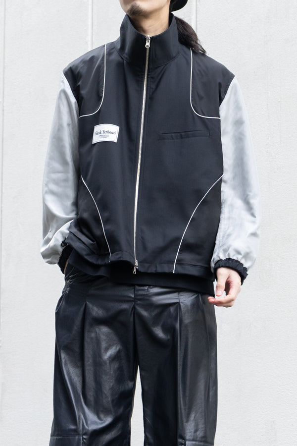 【SHEIK YERBOUTI】"WOOL REVERSIBLE TRACK JACKET"