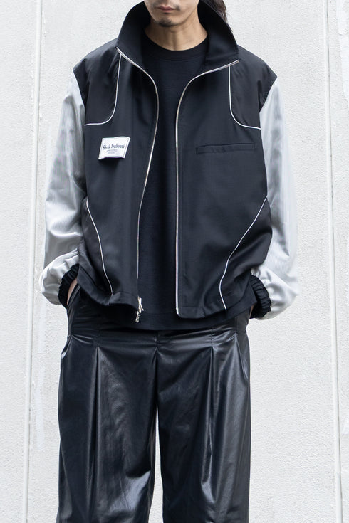 【SHEIK YERBOUTI】"WOOL REVERSIBLE TRACK JACKET"