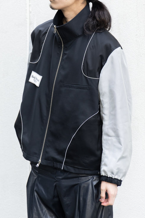 【SHEIK YERBOUTI】"WOOL REVERSIBLE TRACK JACKET"