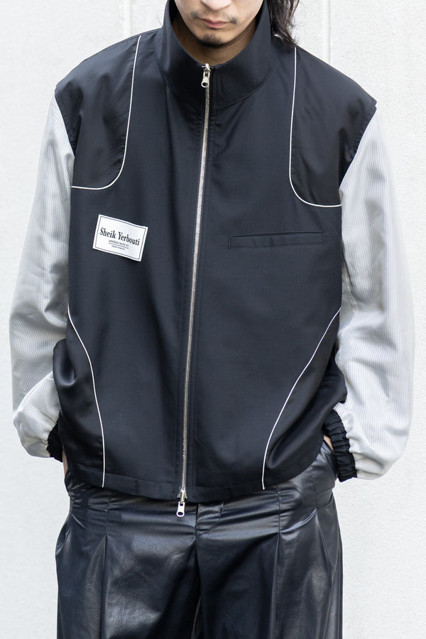 【SHEIK YERBOUTI】"WOOL REVERSIBLE TRACK JACKET"