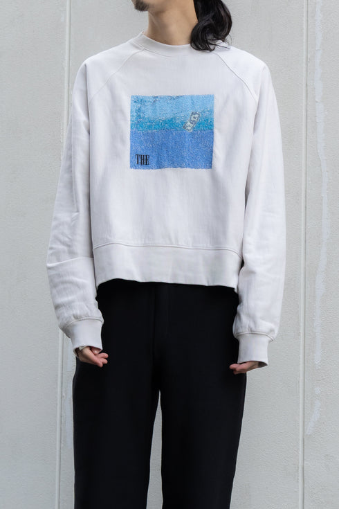 【THE JEAN PIERRE】"THE EMB Sweat Shirt(PHOTO)"