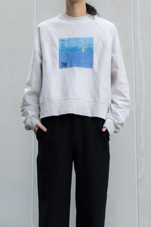 【THE JEAN PIERRE】"THE EMB Sweat Shirt(PHOTO)"