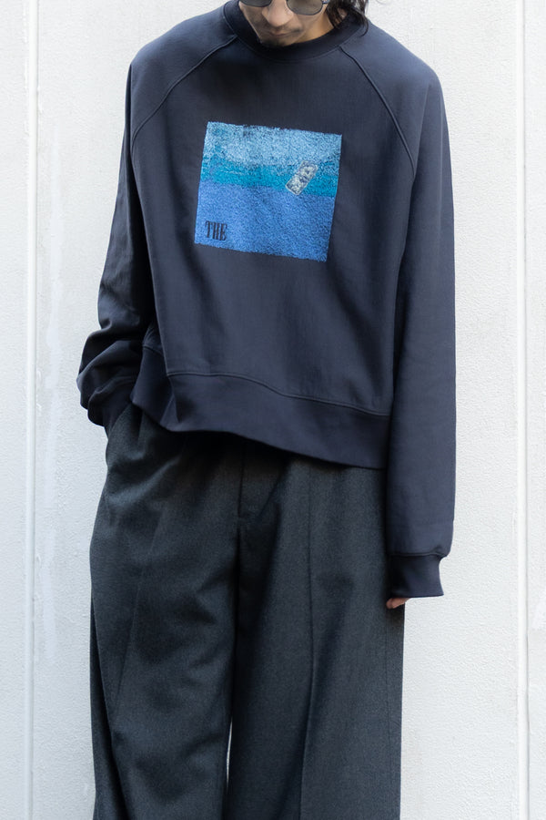 【THE JEAN PIERRE】"THE EMB Sweat Shirt(PHOTO)"