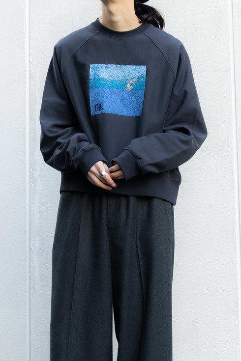 【THE JEAN PIERRE】"THE EMB Sweat Shirt(PHOTO)"