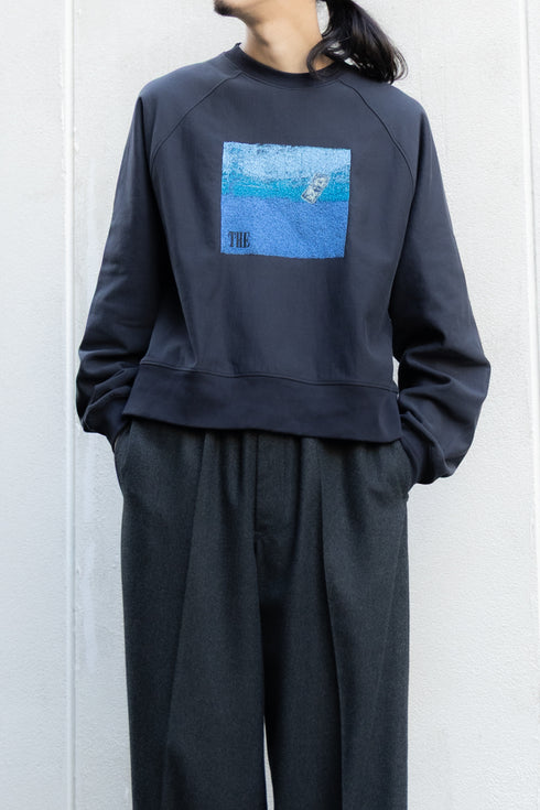 【THE JEAN PIERRE】"THE EMB Sweat Shirt(PHOTO)"
