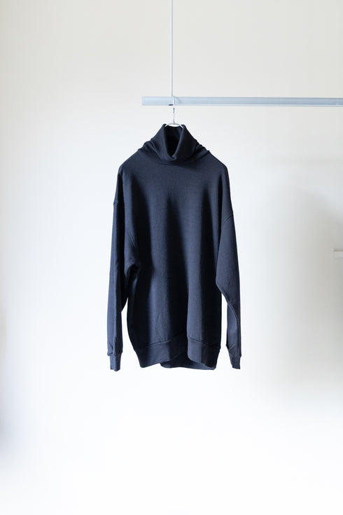 【SHEIK YERBOUTI】"WOOL FREECE HIGH NECK SWEAT"