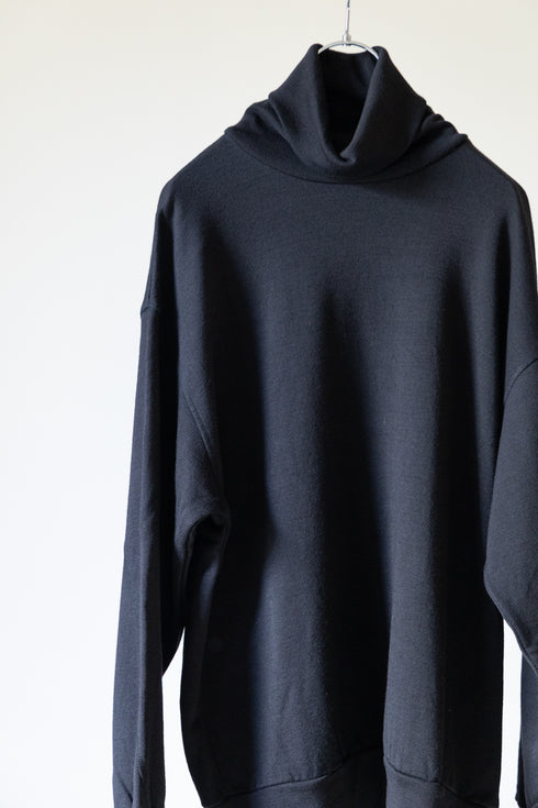 【SHEIK YERBOUTI】"WOOL FREECE HIGH NECK SWEAT"