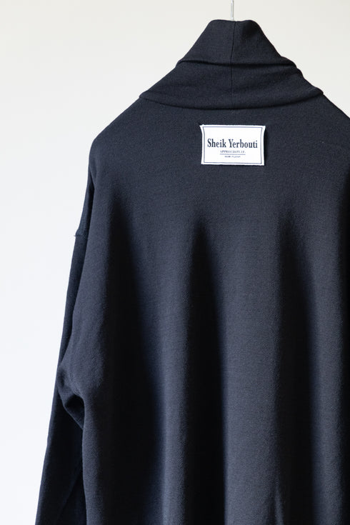 【SHEIK YERBOUTI】"WOOL FREECE HIGH NECK SWEAT"